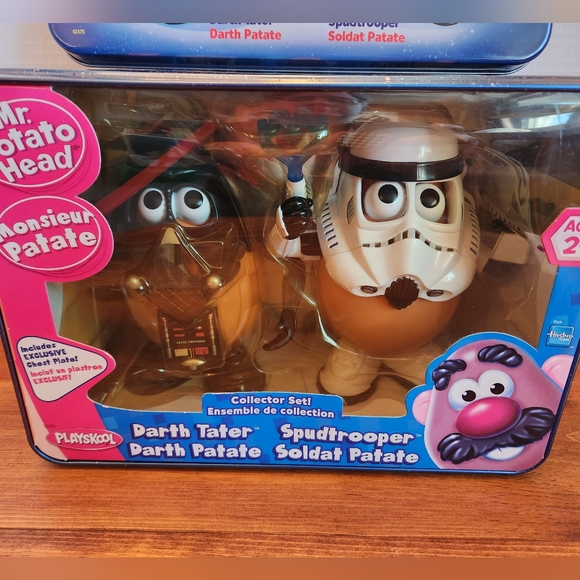 Hasbro Star Wars Mr Potato Head Collector Set Darth Tater Spudtrooper Tin - Picture 2 of 7